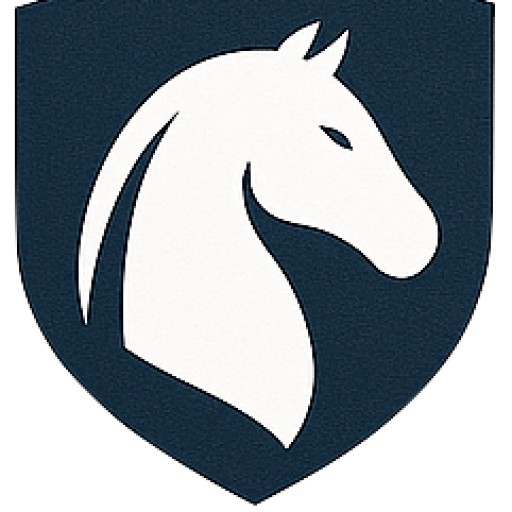horse in shield logo for Steed Accounting
